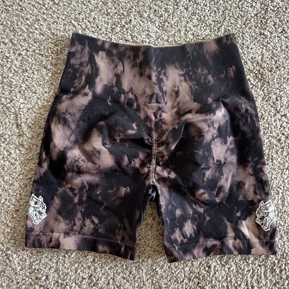 DarcSport IYKYK "Everson Seamless" Shorts in Teddy Bear Marble - Picture 2 of 2